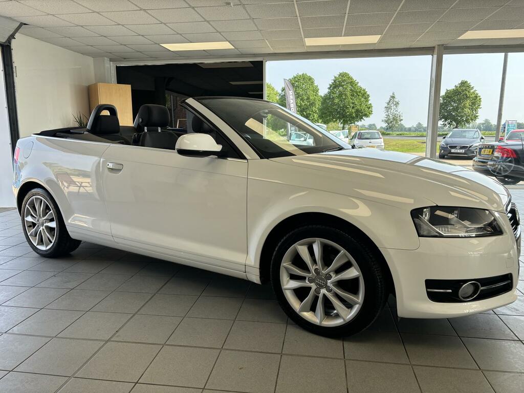 Audi A3 Cabriolet Cabriolet 2.0 Tdi Sport Convertible Man White #1