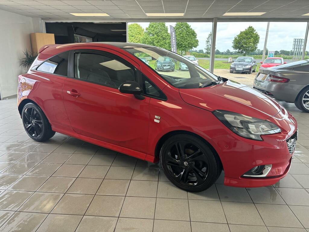 Compare Vauxhall Corsa 1.2I Limited Edition Hatchback E LT15XTA Red