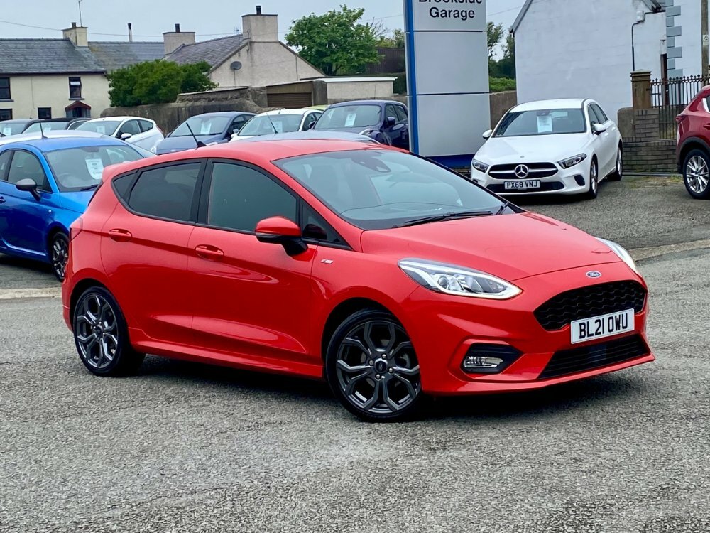 Ford Fiesta 1.0 Ecoboost Hybrid Mhev 155 St-line Edition Red #1