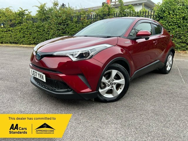 Compare Toyota C-Hr 1.8 Vvt-h Icon Cvt Euro 6 Ss LE17YKN Red