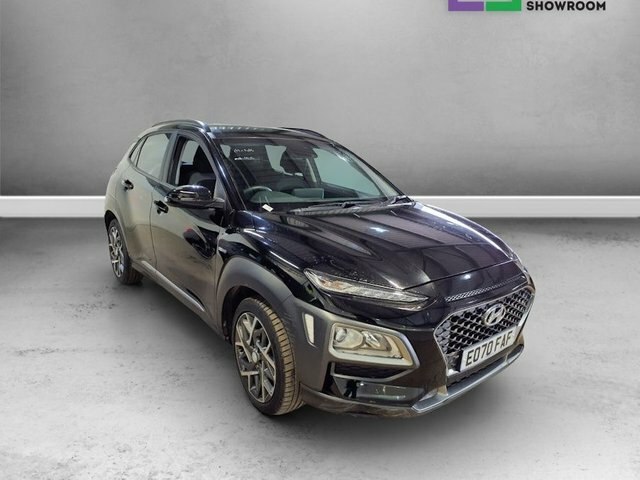 Compare Hyundai Kona 1.6 Gdi Premium 140 Bhp EO70FAF Black