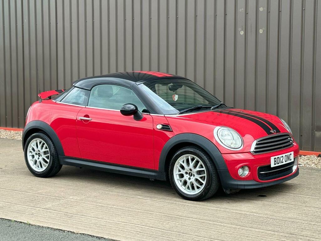 Compare Mini Coupe Coupe 1.6 Cooper Coupe 2012 BD12ONC Red