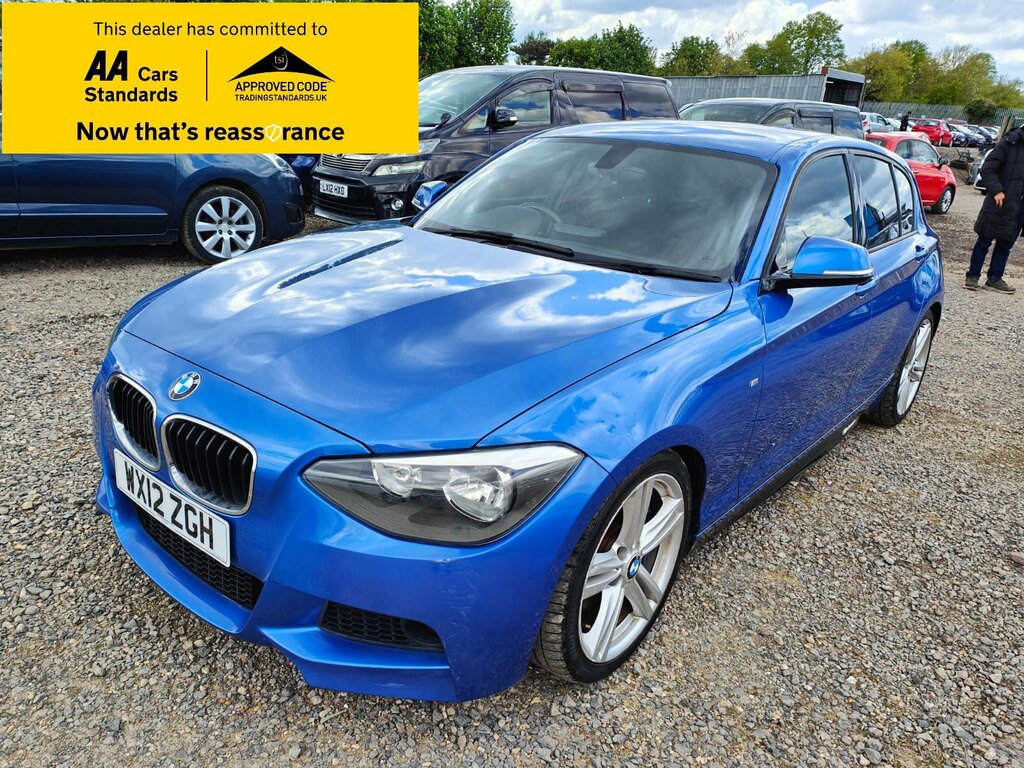 Compare BMW 1 Series 118I M Sport WX12ZGH Blue