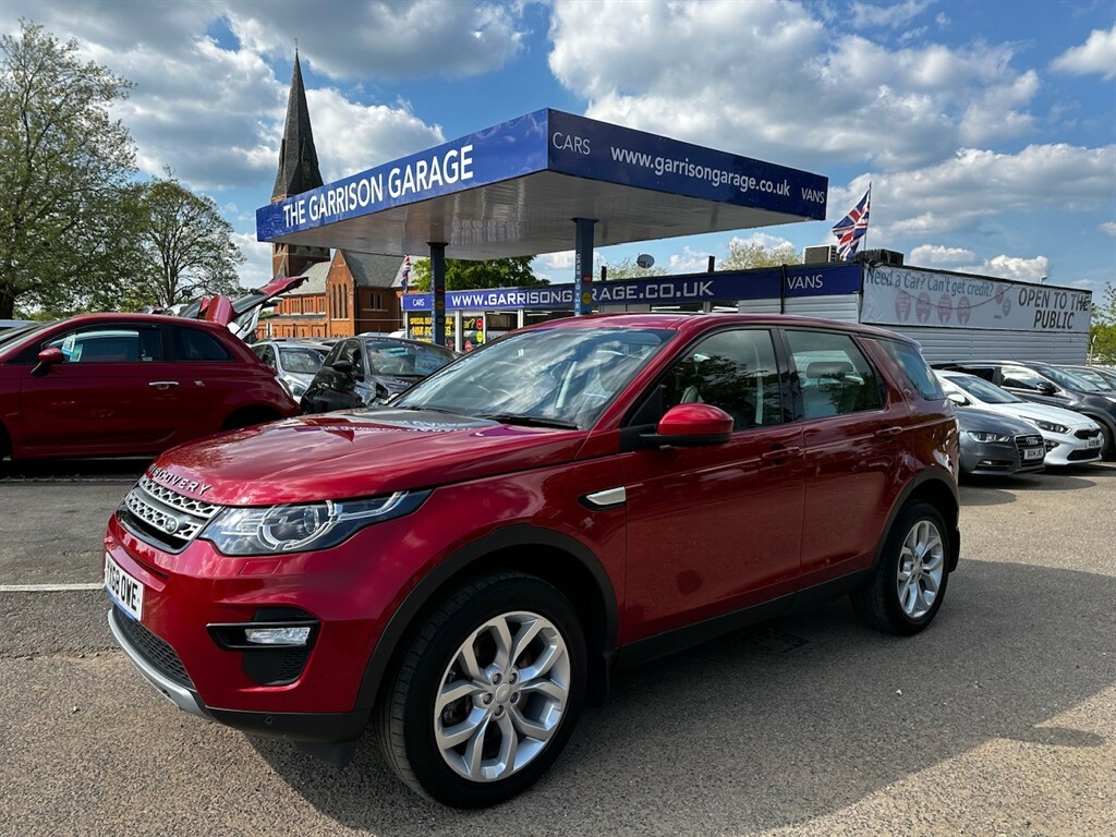 Land Rover Discovery Sport Sd4 Hse Red #1