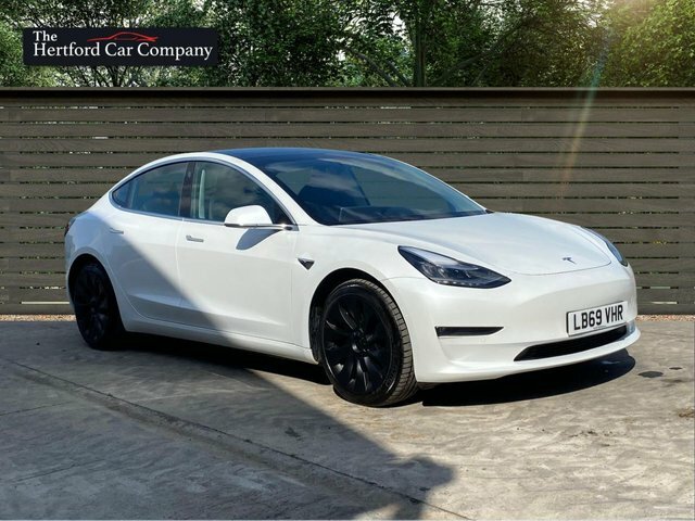 Compare Tesla Model 3 All Models LB69VHR White