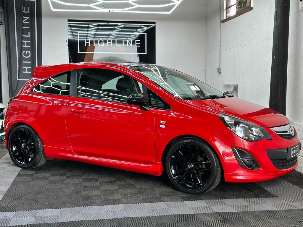 Compare Vauxhall Corsa Hatchback 1.2 16V Limited Edition Euro 5 2013 WA13JVV Red