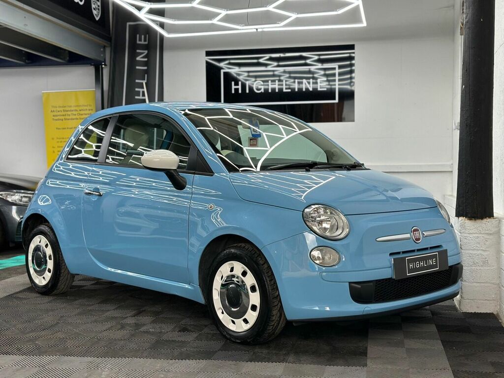 Compare Fiat 500 Hatchback 1.2 Colour Therapy Euro 5 Ss 201 DY63JBO Blue