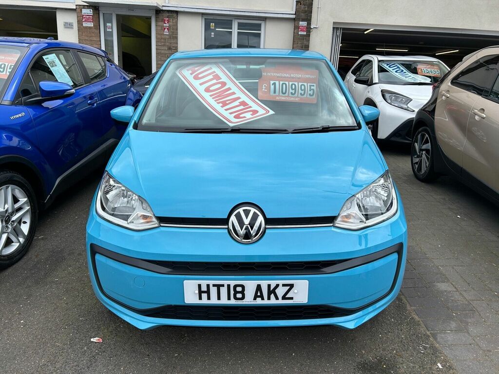 Compare Volkswagen Up Hatchback 1.0 Move Up Asg Euro 6 Ss 2018 HT18AKZ Blue