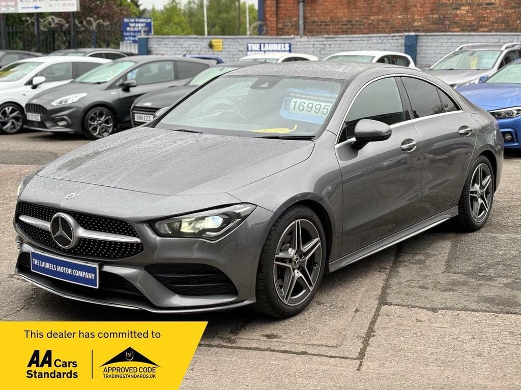 Compare Mercedes-Benz CLA Class 1.3 Cla180 Amg Line Coupe 7G-dct Euro 6 Ss  Grey