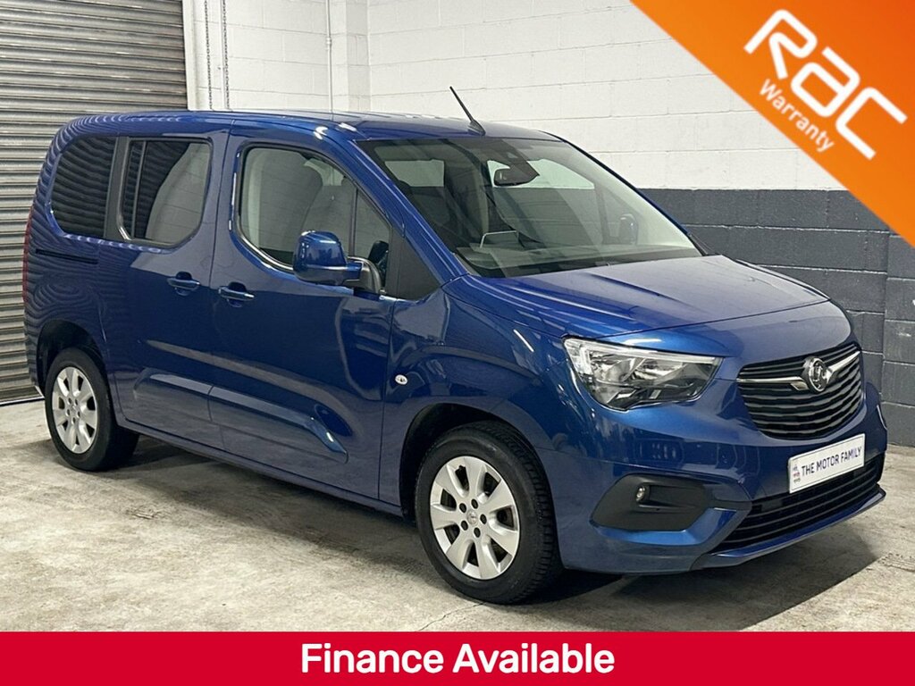 Compare Vauxhall Combo Life 1.5 Turbo D Se 7 Seat YP21DDF Blue