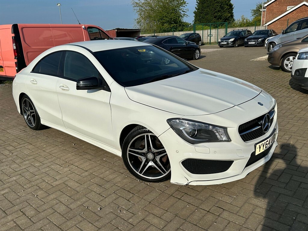 Compare Mercedes-Benz CLA Class Amg Sport YY64UDE White