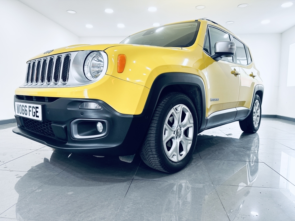 Jeep Renegade 1.6 M-jet Limited Yellow #1