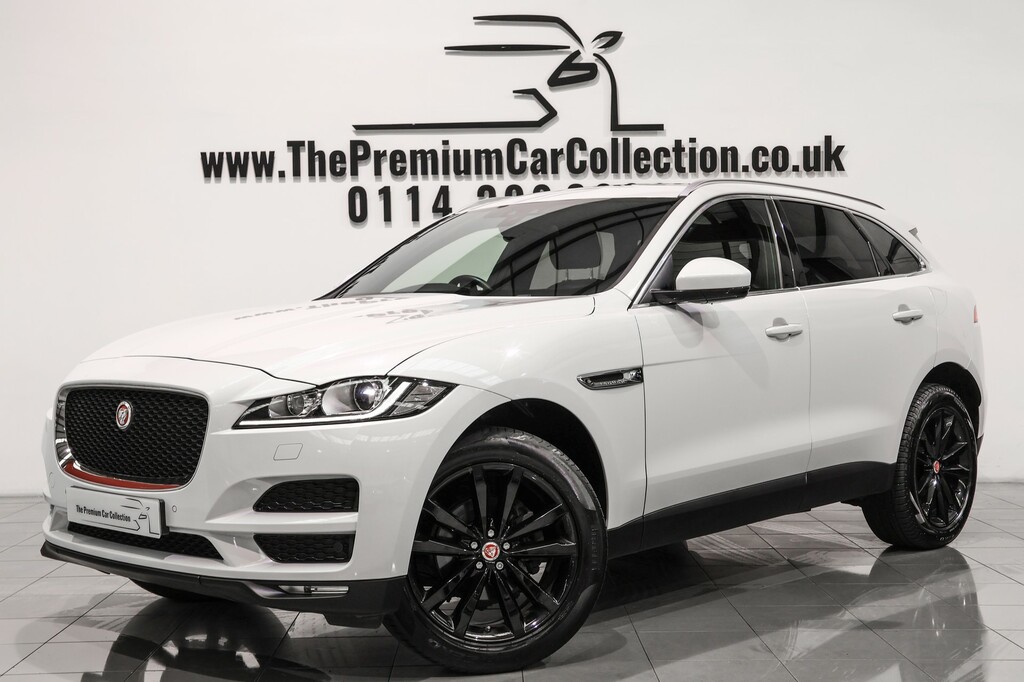 Compare Jaguar F-Pace Portfolio Awd Pan Roof Heated Leather 20S RE17GHK White