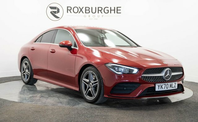 Compare Mercedes-Benz CLA Class 1.3 Cla 200 Amg Line 161 Bhp YK70MLZ Red
