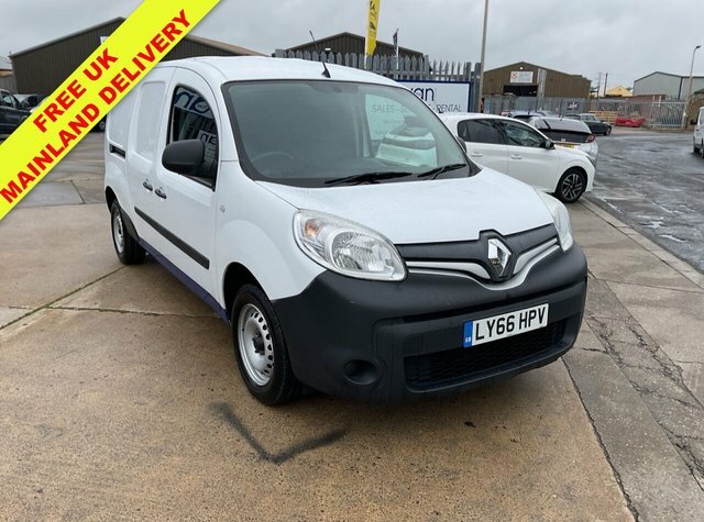 Compare Renault Kangoo Maxi Maxi 1.5 Dci Ll21 Business Energy 5 Seat Crew Van LY66HPV White