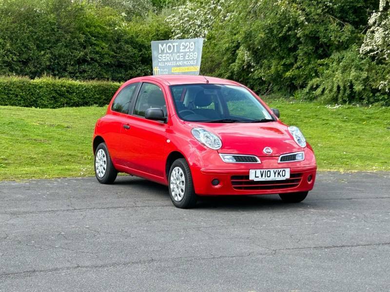 Compare Nissan Micra Hatchback LV10YKO Red