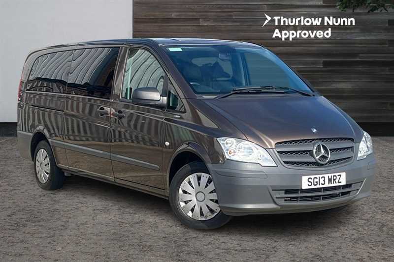 Compare Mercedes-Benz Vito 8 Seater No Vat2.1 113 Cdi Blueefficiency SG13WRZ Brown