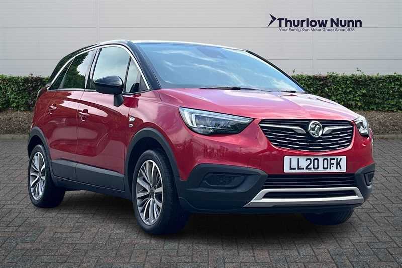 Compare Vauxhall Crossland 1.2I Turbo 110 Ps Griffin Suv 1 P LL20OFK Red