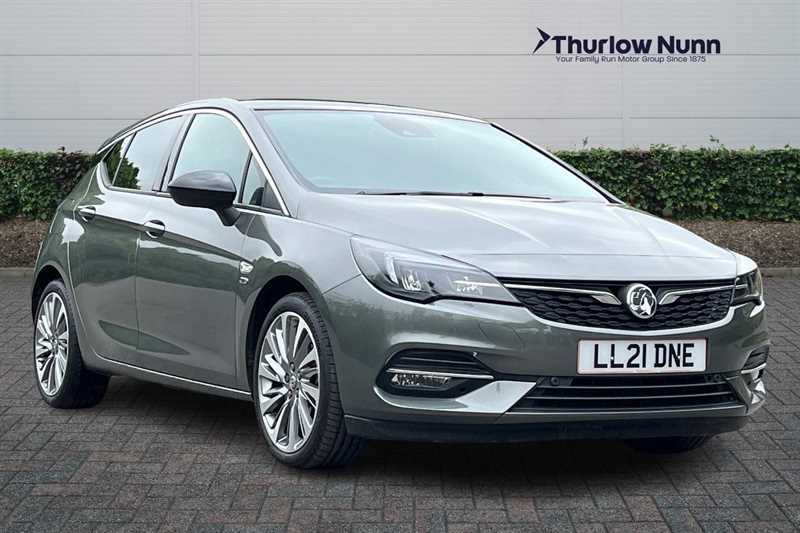 Compare Vauxhall Astra 1.2 Turbo Griffin Edition Hatchback Man LL21DNE Grey