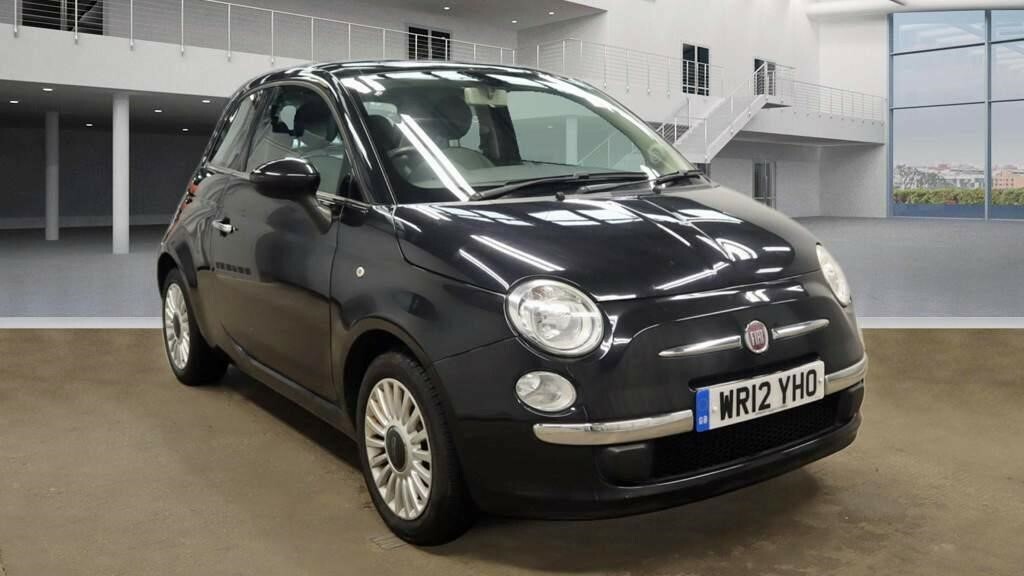 Compare Fiat 500 1.2 Lounge Euro 5 Ss WR12YHO Black