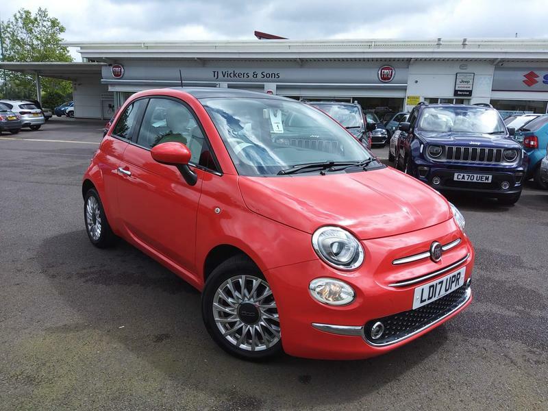 Compare Fiat 500 1.2 Lounge Euro 6 Ss LD17UPR Pink
