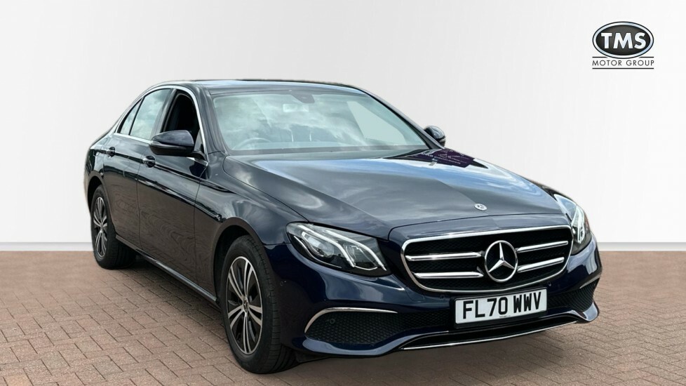 Compare Mercedes-Benz E Class 2.0 E220d Se G-tronic Euro 6 Ss FL70WWV Blue