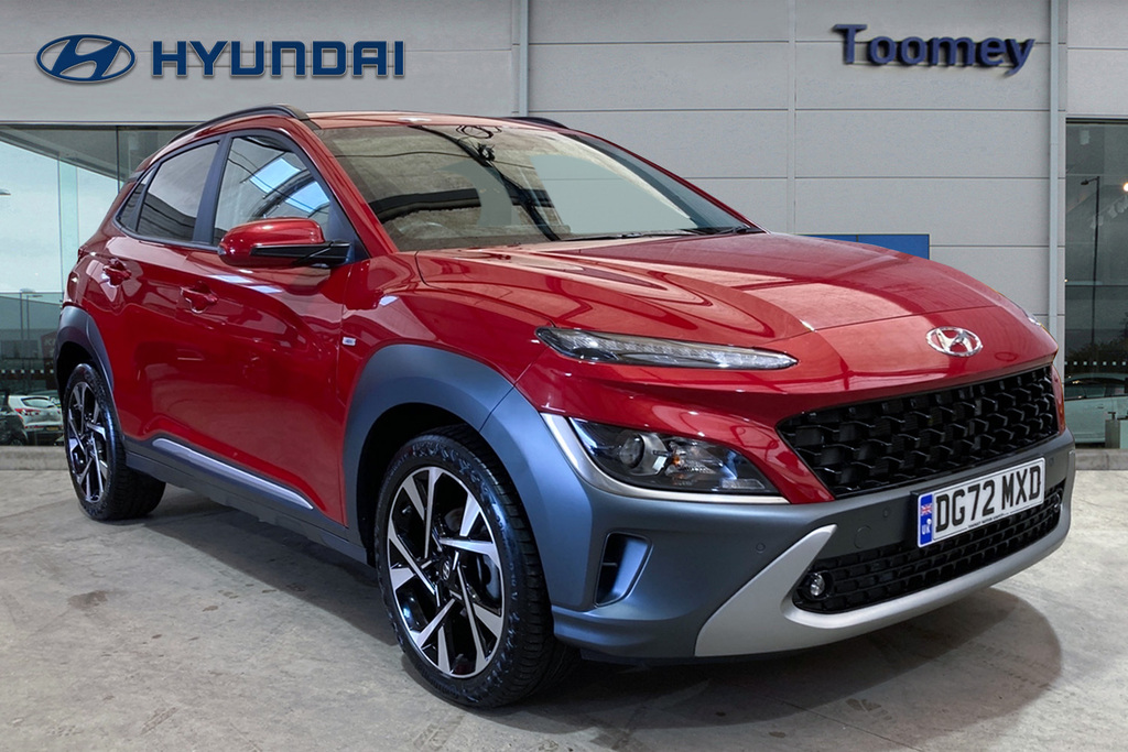 Compare Hyundai Kona 1.0 T Gdi Mhev Premium Suv Hybrid Manua DG72MXD Red