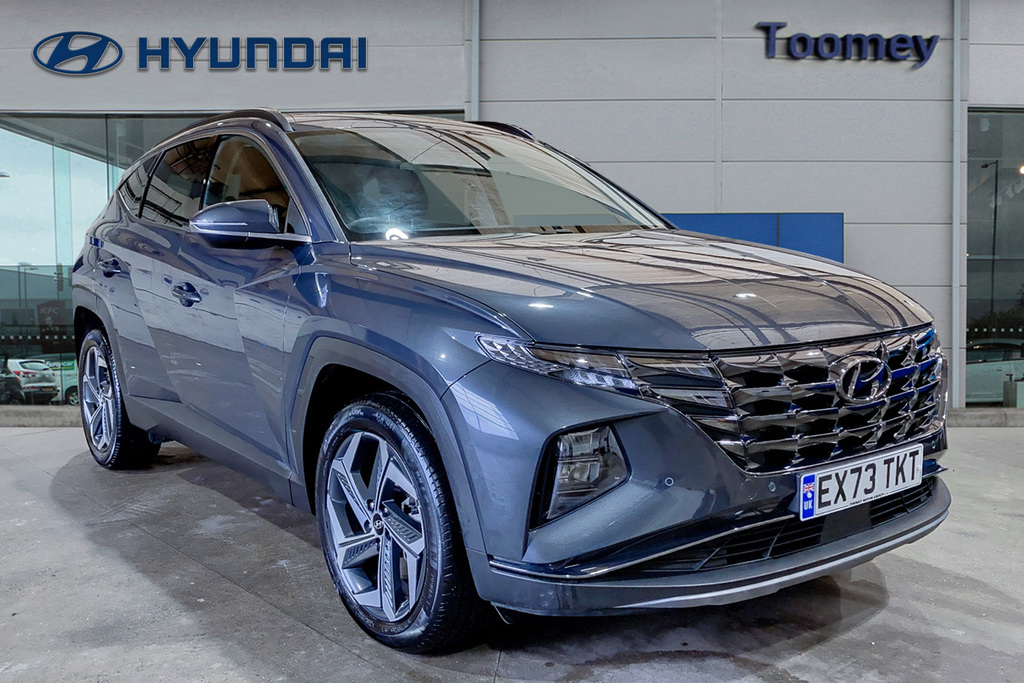 Compare Hyundai Tucson 1.6 H T Gdi Premium Suv Hybrid EX73TKT Grey