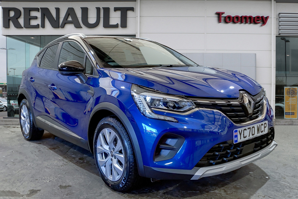 Compare Renault Captur 1.0 Tce Iconic Suv YC70WCP Blue