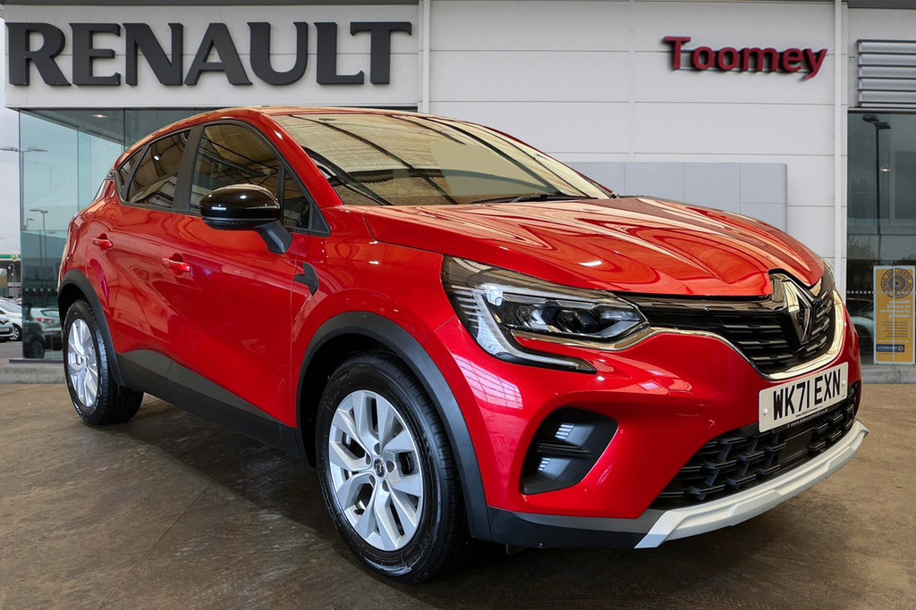 Compare Renault Captur 1.0 Tce Iconic Suv WK71EXN Red