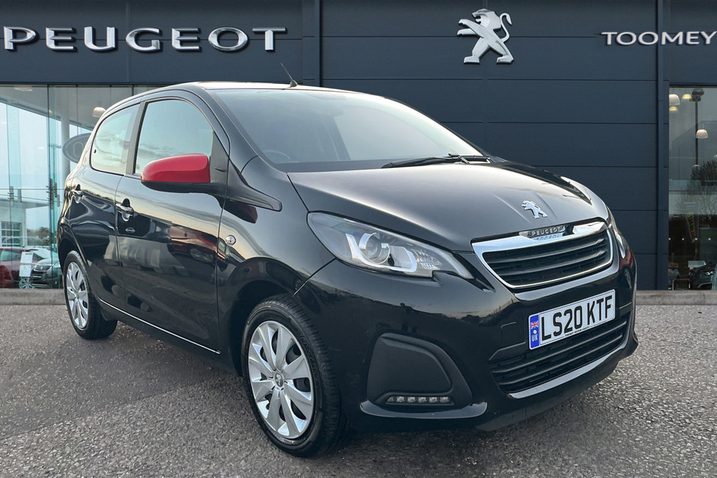 Compare Peugeot 108 1.0 Active Hatchback LS20KTF Black