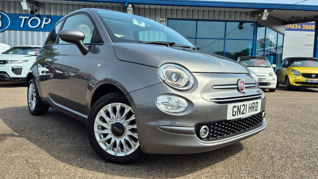 Compare Fiat 500 1.0 Mhev Lounge Euro 6 Ss GN21HRD Grey
