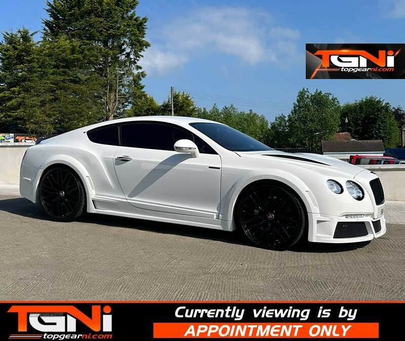 Bentley Continental Gt V8 White #1