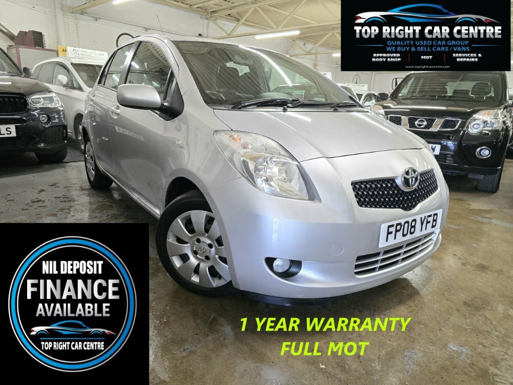 Compare Toyota Yaris 1.3 Vvt-i T3 FP08YFB Silver