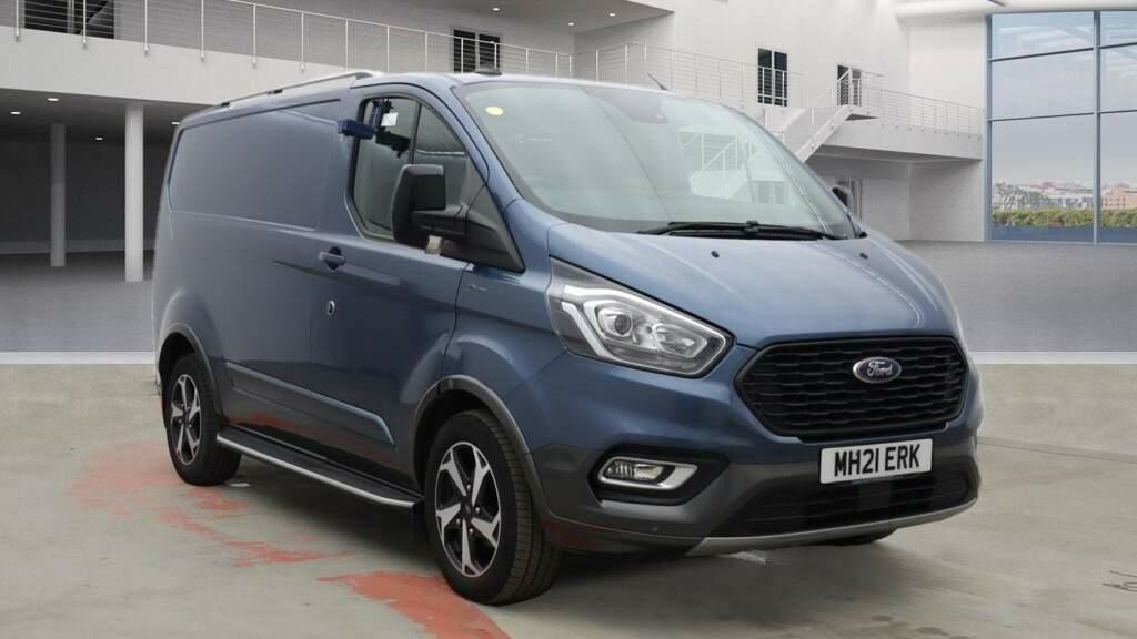 Compare Ford Transit Custom 2.0 300 Ecoblue Active L1 H1 Euro 6 Ss MH21ERK Blue