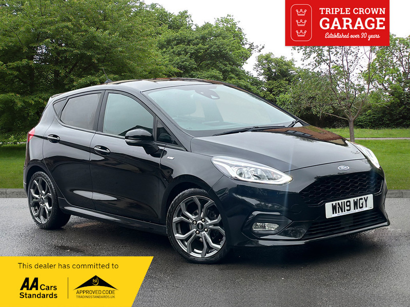Compare Ford Fiesta St-line X WN19WGY Black