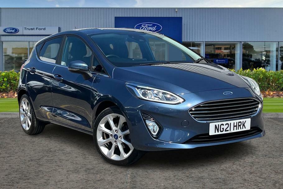 Compare Ford Fiesta 1.0 Ecoboost 125 Titanium X NG21HRK Blue