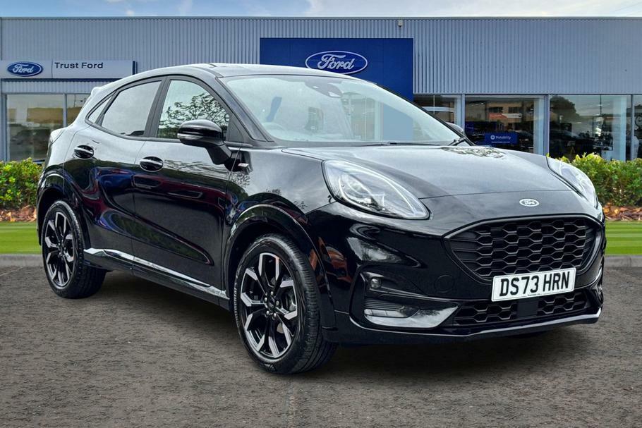 Compare Ford Puma 1.0 Ecoboost Hybrid Mhev St-line X With Rear P DS73HRN Black