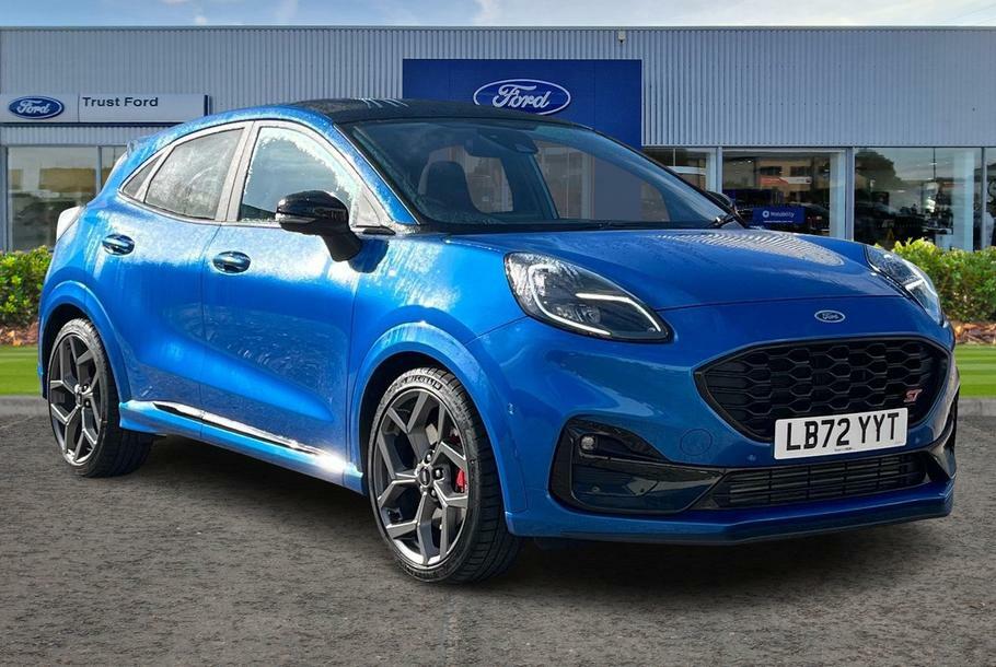 Compare Ford Puma 1.5 Ecoboost St Performance Pack LB72YYT Blue