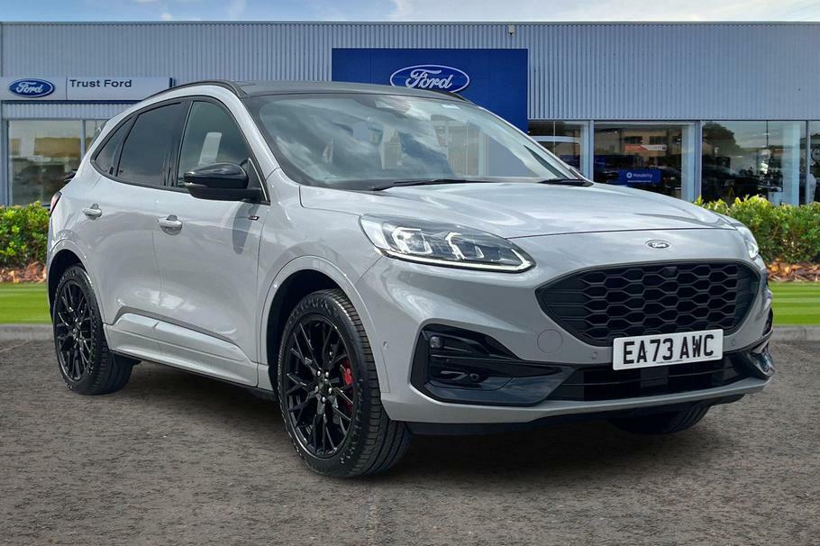 Compare Ford Kuga 2.5 Phev St-line X Graphite Tech Edition- With Bla EA73AWC Grey