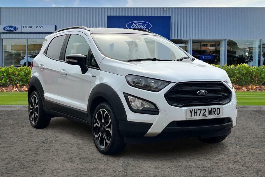 Compare Ford Ecosport Active 1.0 Ecoboost With Rear Camera YH72WRO White