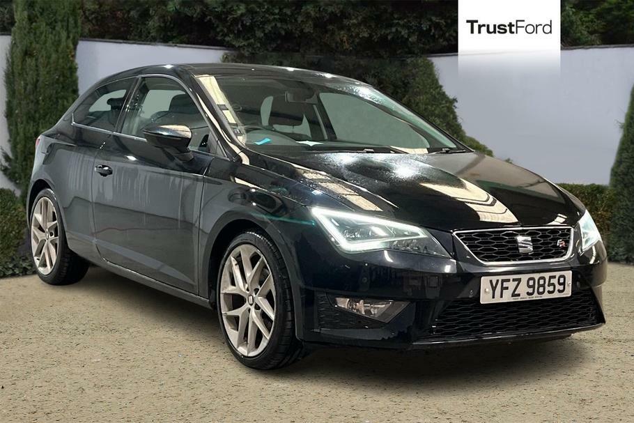 Compare Seat Leon 1.4 Tsi Act 150 Fr Technology Pack- Sunroof, YFZ9859 Black
