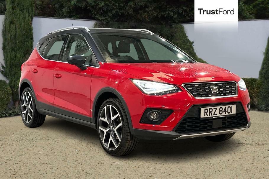 Compare Seat Arona 1.0 Tsi 115 Xcellence Lux Ez 5Dr- Heated Front S RRZ8401 Red