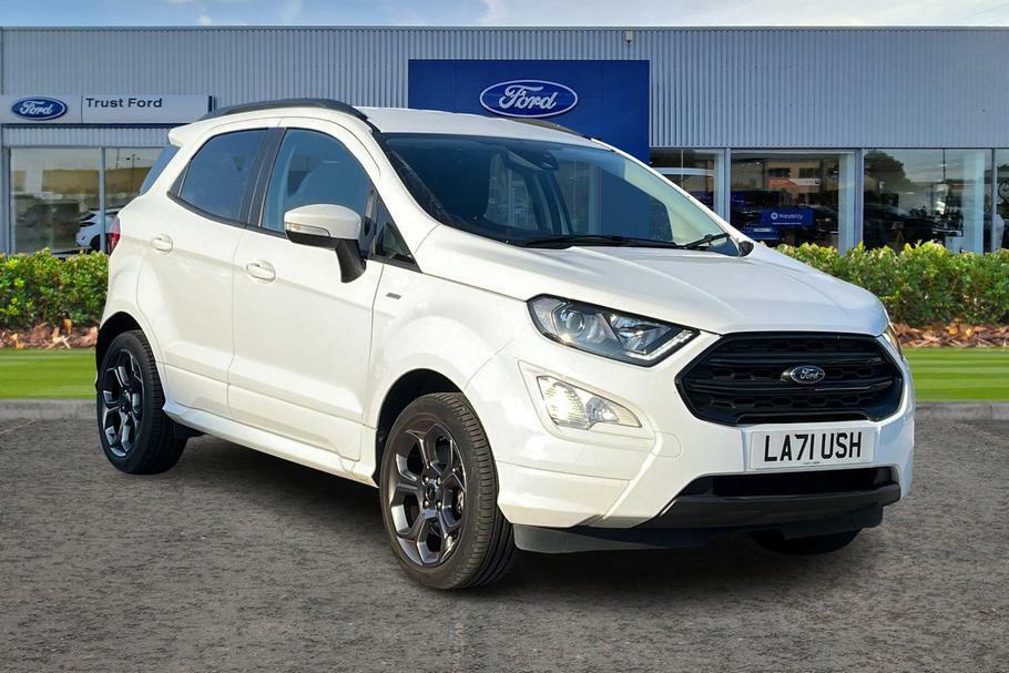 Compare Ford Ecosport 1.0 Ecoboost 125 St-line With X-pack LA71USH White