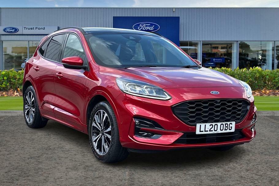 Compare Ford Kuga 1.5 Ecoboost 150 St-line X First Edition LL20OBG Red