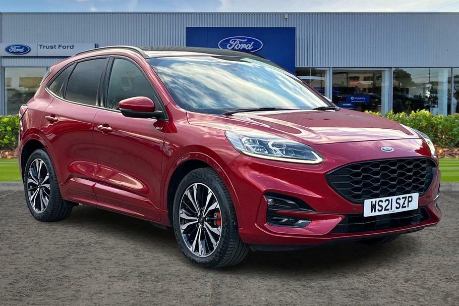 Compare Ford Kuga 2.5 Phev St-line X Cvt WS21SZP Red