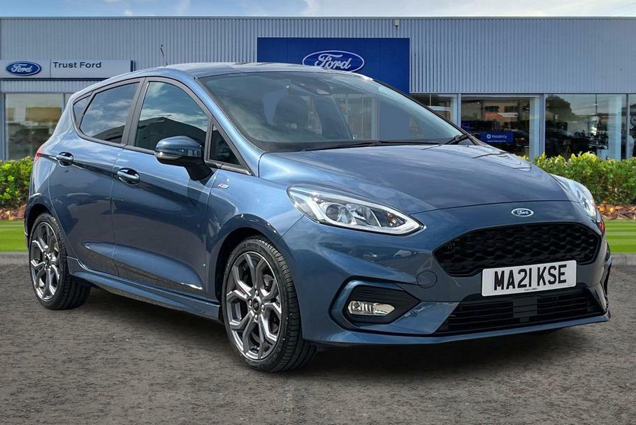 Compare Ford Fiesta St-line Edition MA21KSE Blue