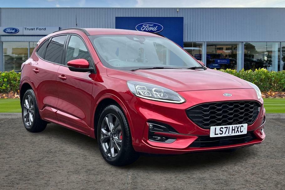Compare Ford Kuga 2.5 Phev St-line Cvt LS71HXC Red