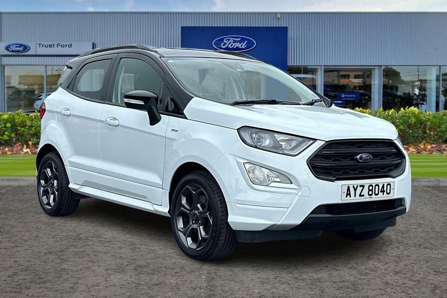 Compare Ford Ecosport 1.0 Ecoboost 140 St-line - Heated Seats, Rever AYZ8040 White