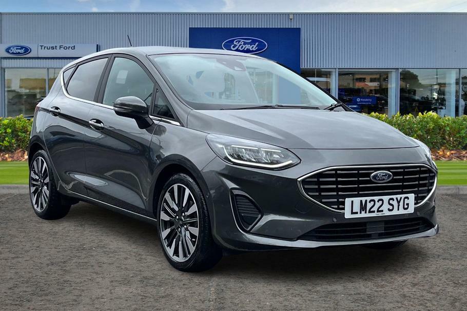 Compare Ford Fiesta 1.0 Ecoboost Hbd Mhev 125 Titanium Vignale LM22SYG Grey